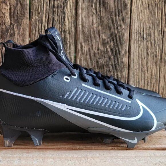 Nike Vapor Edge Pro 360 2 Football Cleats Men's Black Iron DA5456-010 - Picture 7 of 8